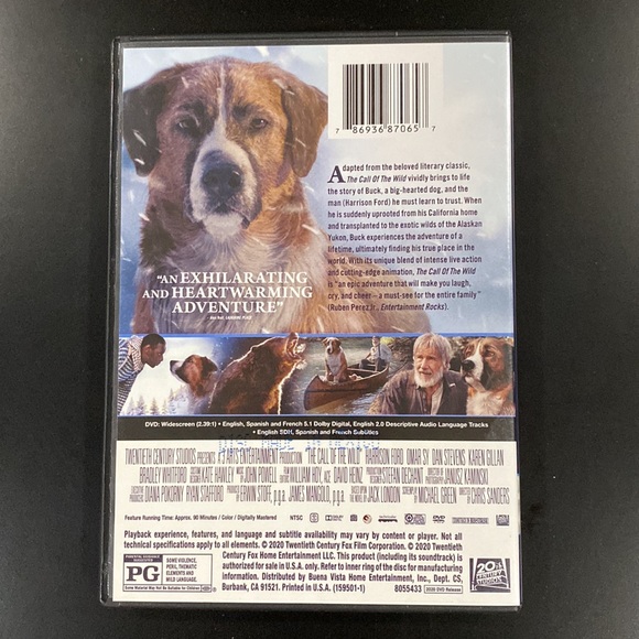 The Call of the Wild - DVD - Picture 2 of 4